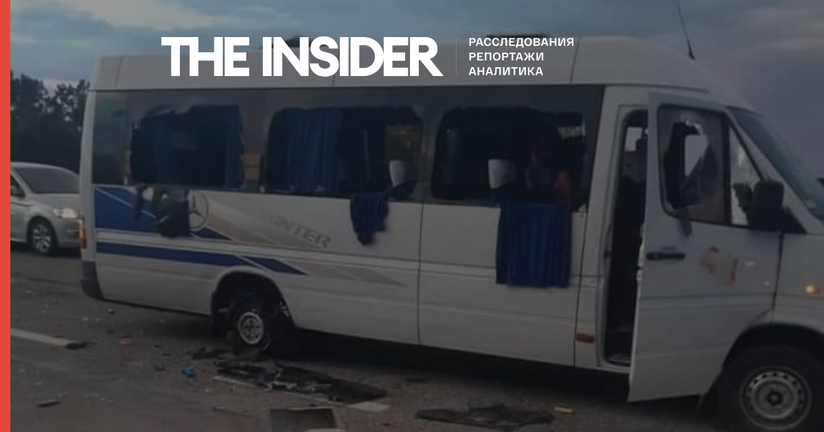 Під Харковом розстріляли автобус з представниками організації «Патріоти - за життя»
