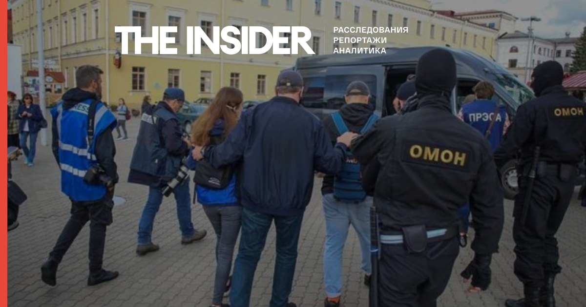 Затриманих в Мінську білоруських журналістів залишили на ніч у відділеннях