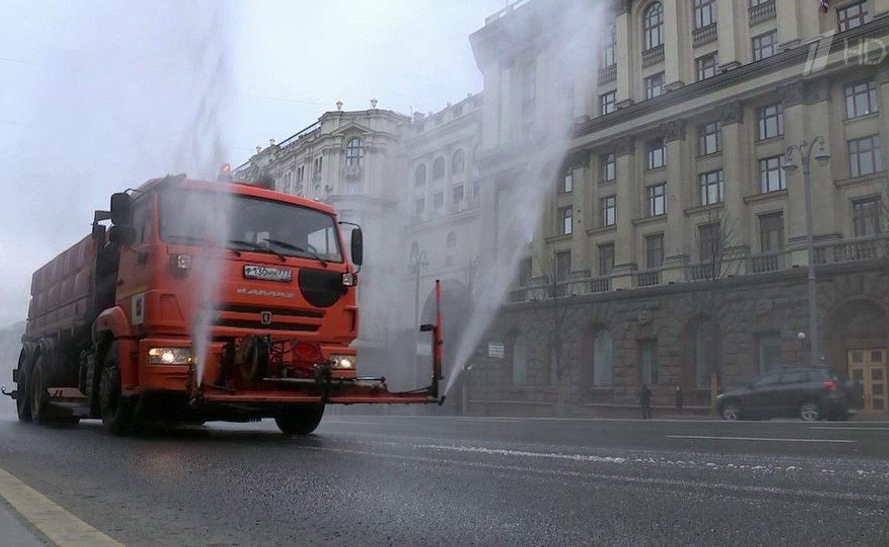 Москва відновить дезінфекцію вулиць і доріг