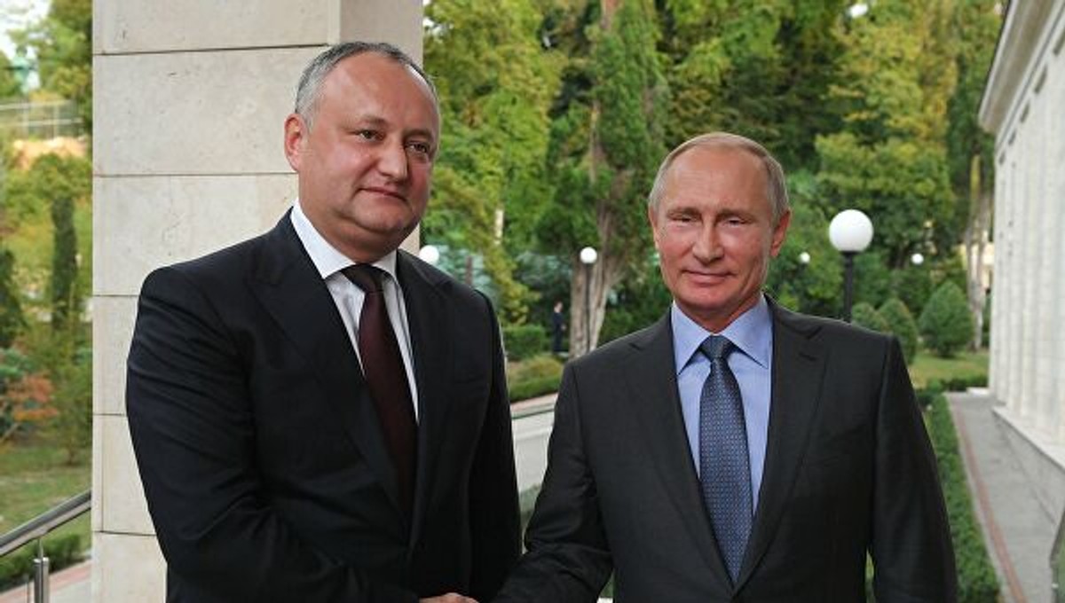 Президент Молдови Ігор Додон надсилає свої промови Кремлю на узгодження - Центр «Досьє»