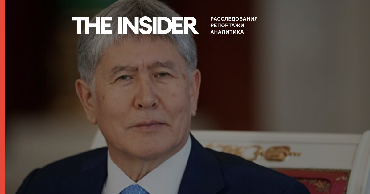 У Киргизії затримали екс-президента країни Алмазбека Атамбаєва