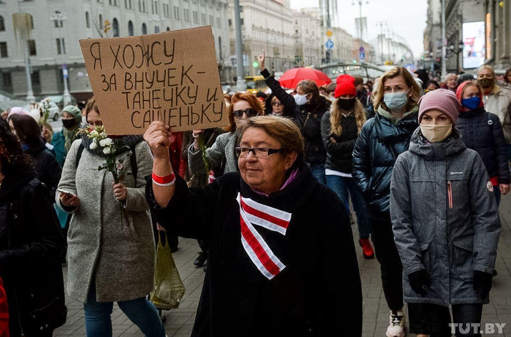 У Мінську на марші жінок і людей з інвалідністю затримали кілька людей