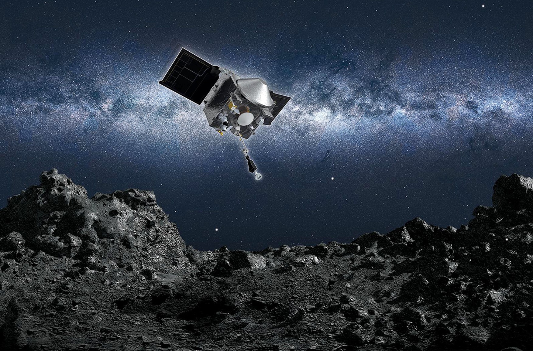 Космічний апарат NASA втратив частину проб грунту, зібраних з астероїда Бенну