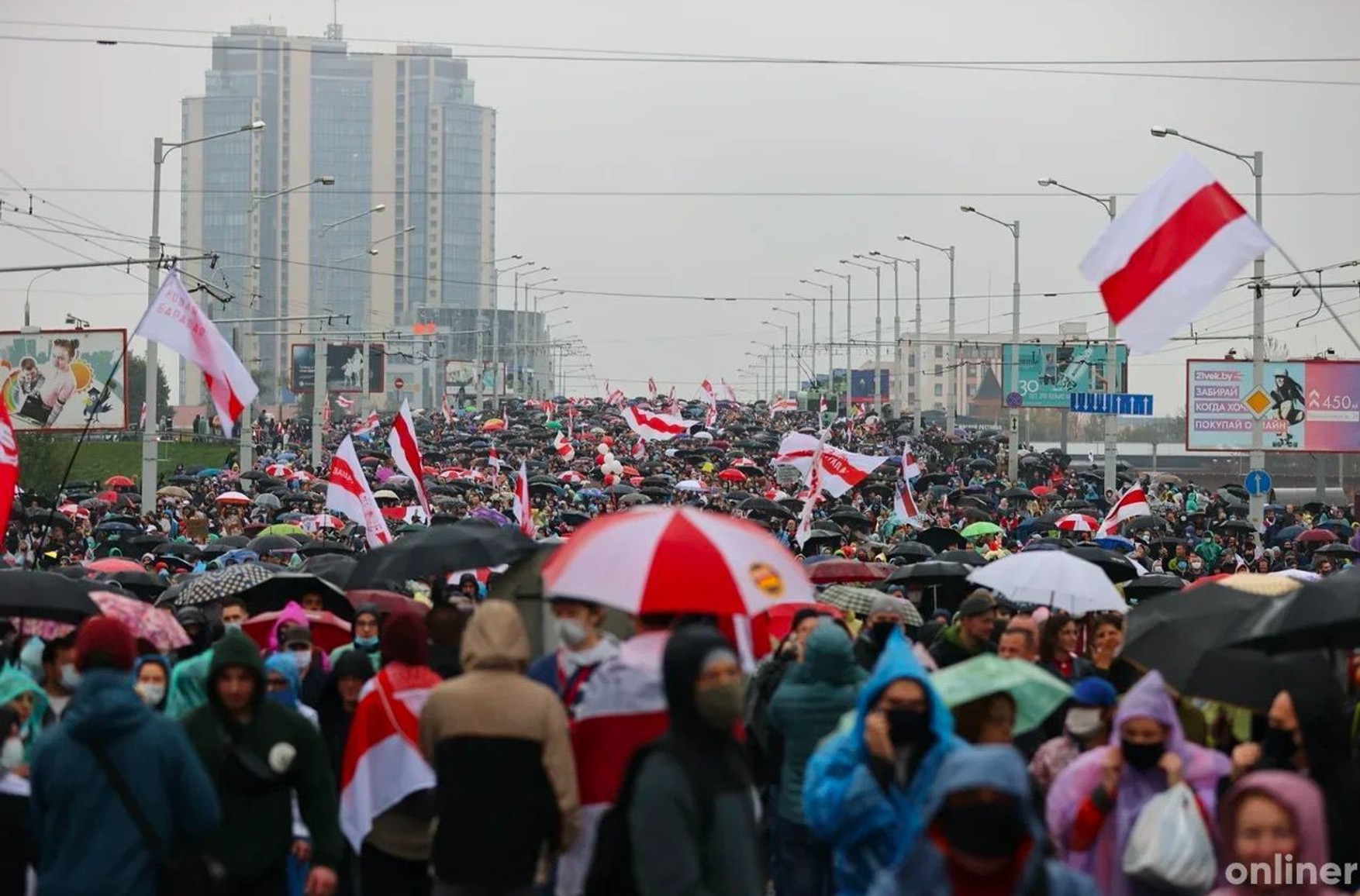 Міліція Білорусі затримала майже 600 чоловік на «Марші гордості»