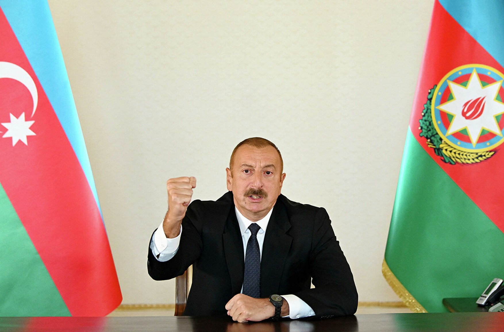 Алієв: Азербайджан зайняв більше 40 населених пунктів в Карабасі