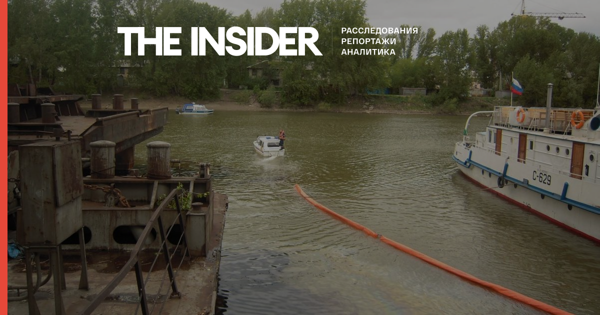 На річці Об у Томській області стався розлив нафтопродуктів