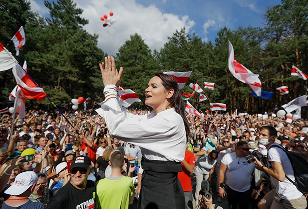 Тіхановском оголосила 26 жовтня загальнонаціональний страйк