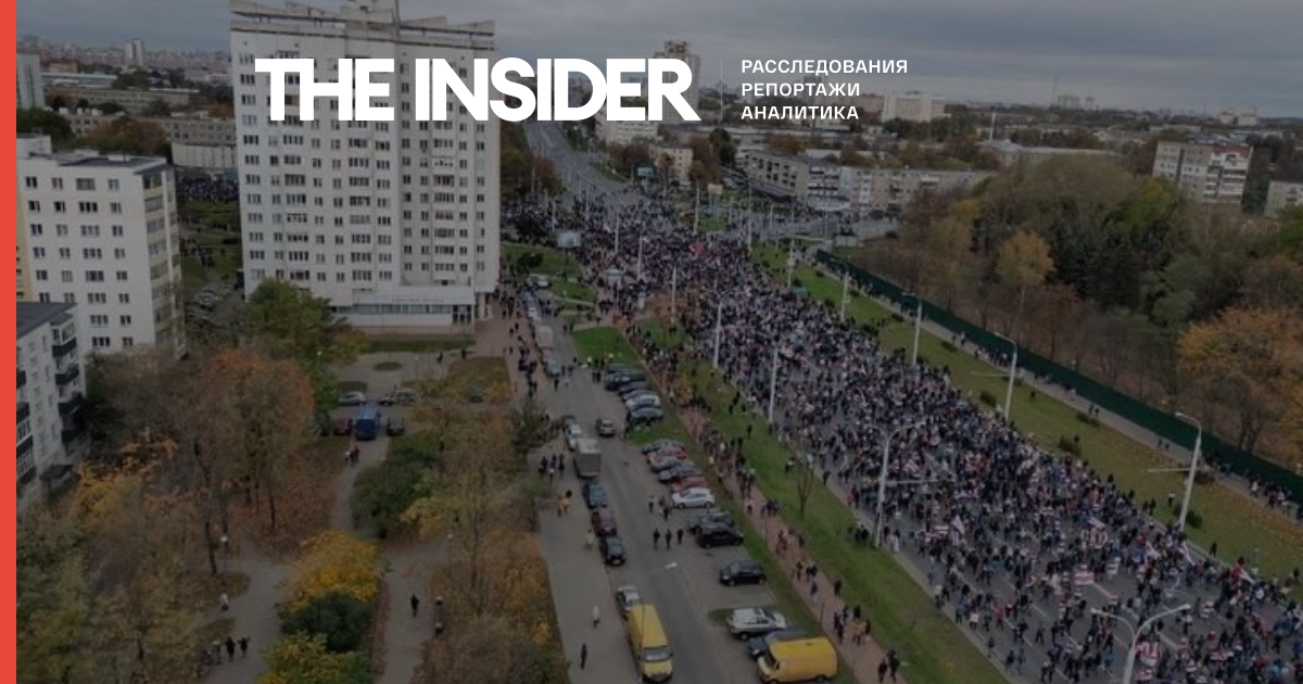 У Мінську на «Партизанському марші» затримали понад 50 осіб