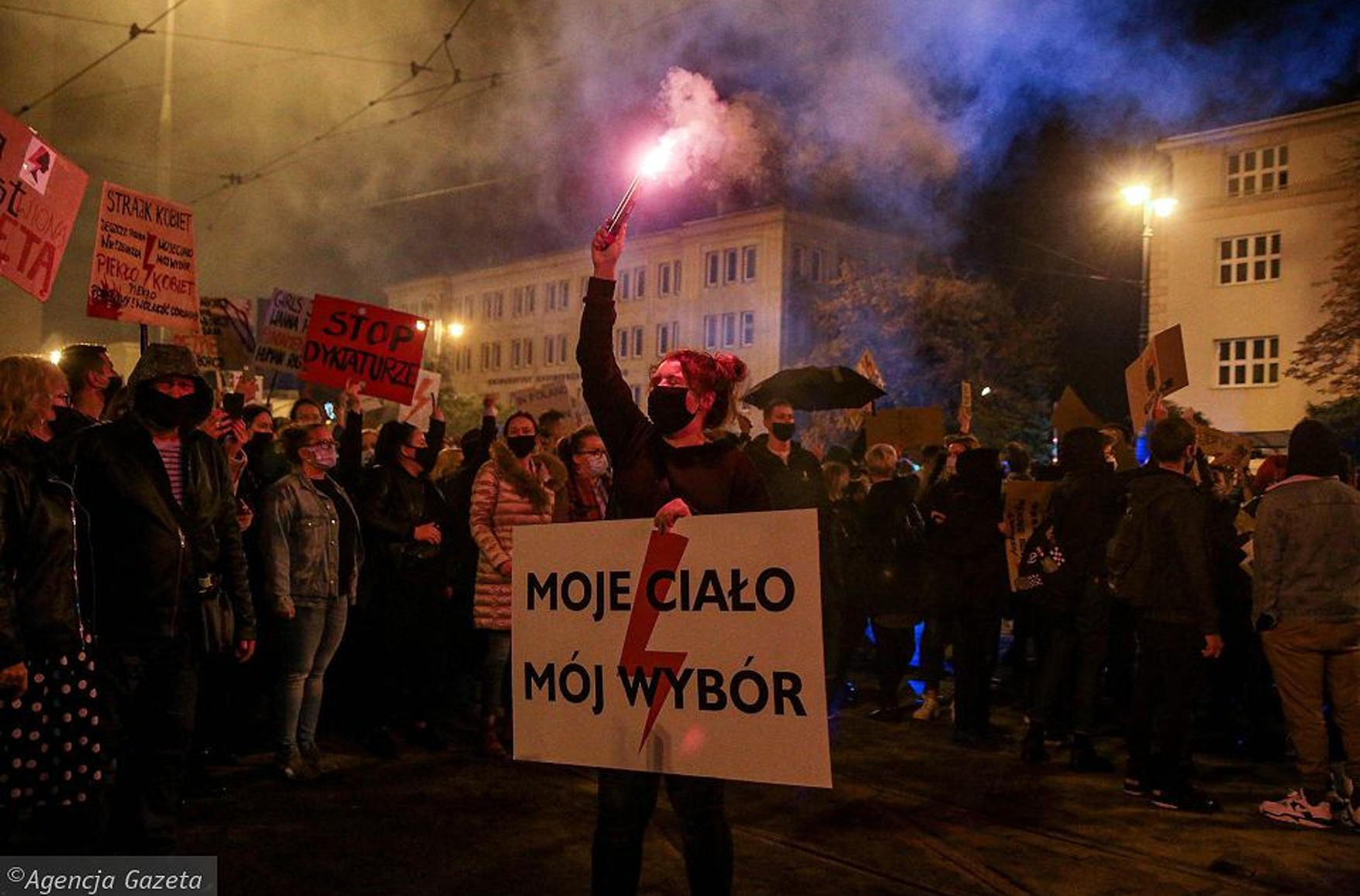 У Польщі протестують проти заборони на аборти перекрили дороги