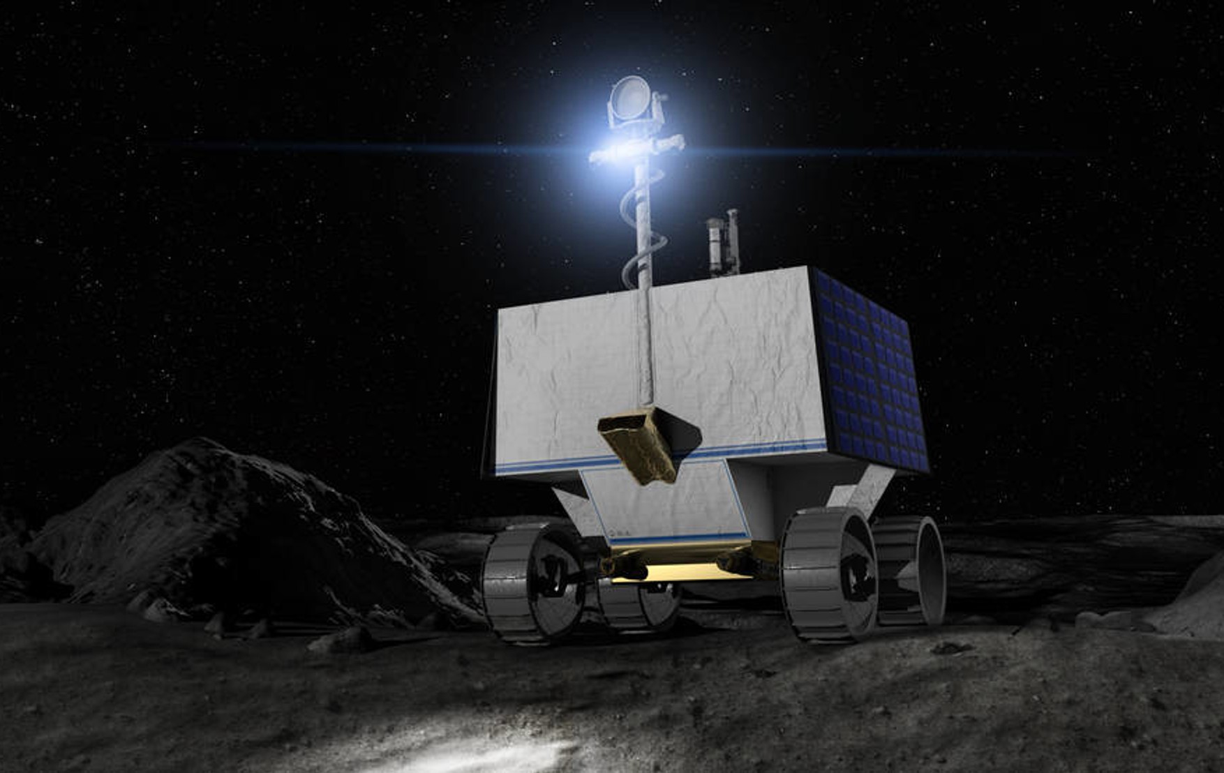 НАСА виявило воду на зверненої до Землі стороні Місяця