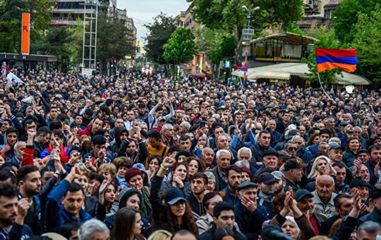 У Єревані проходить акція протесту з вимогою відставки Пашиняна