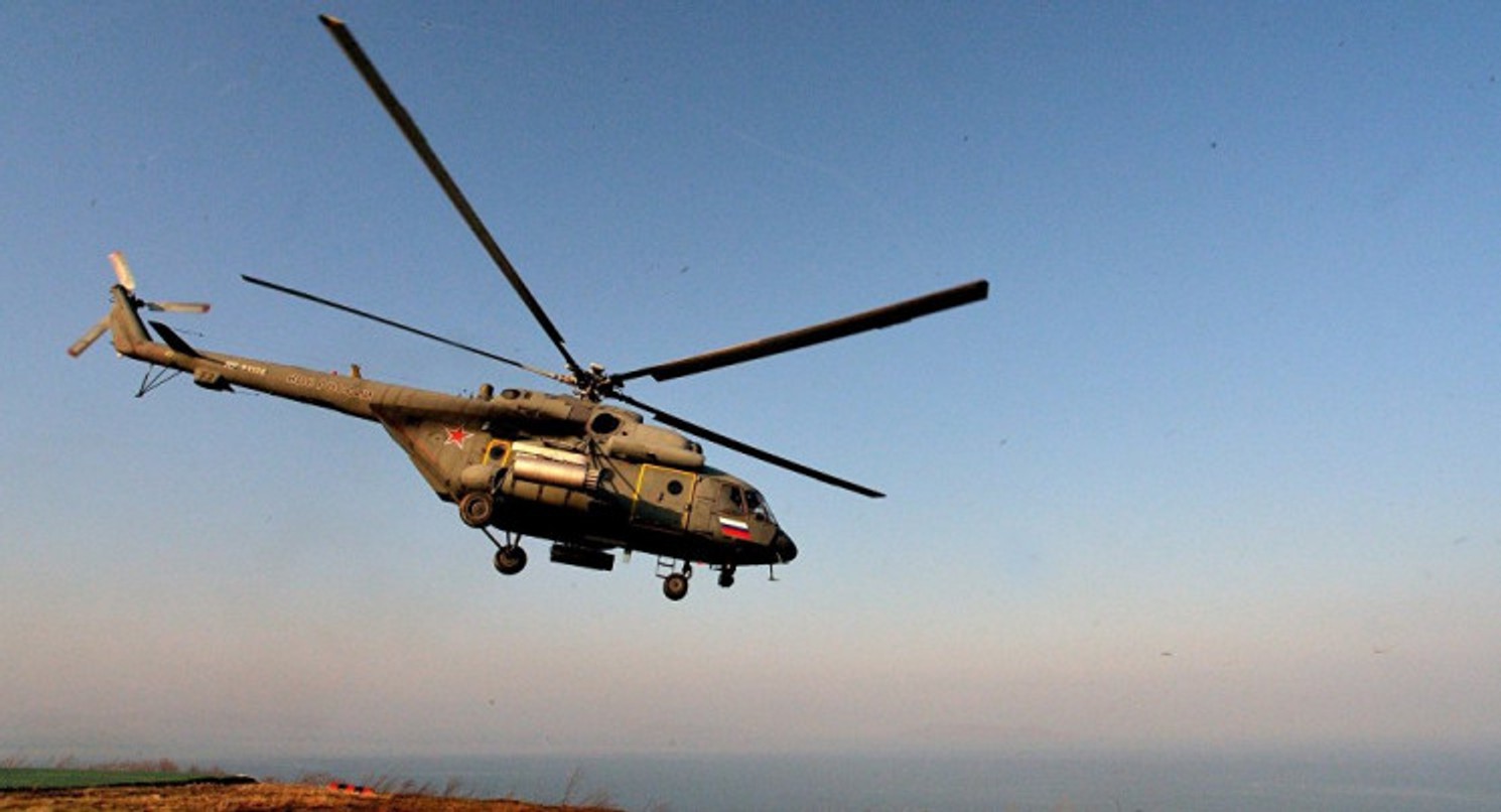 Над територією Вірменії збитий російський військовий вертоліт