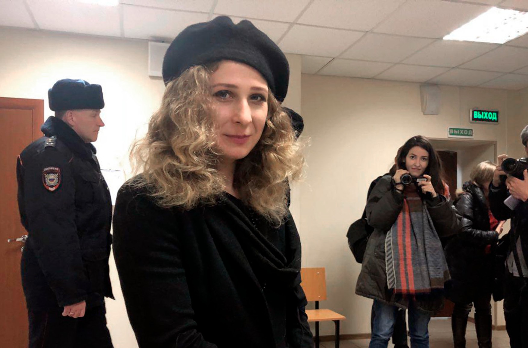 У Москві затримали учасницю Pussy Riot Марію Альохіну