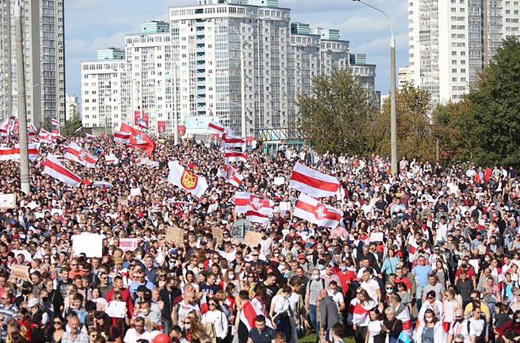 Число затриманих на недільних протестах в Білорусі перевищила 700 осіб
