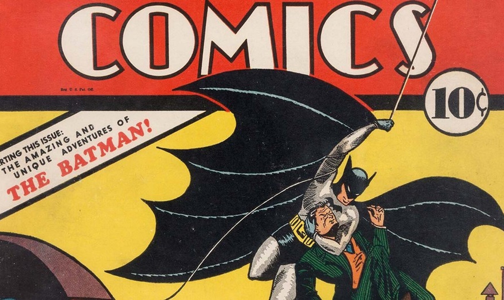 Перший комікс про Бетмена продали в США за 1,5 мільйона доларів