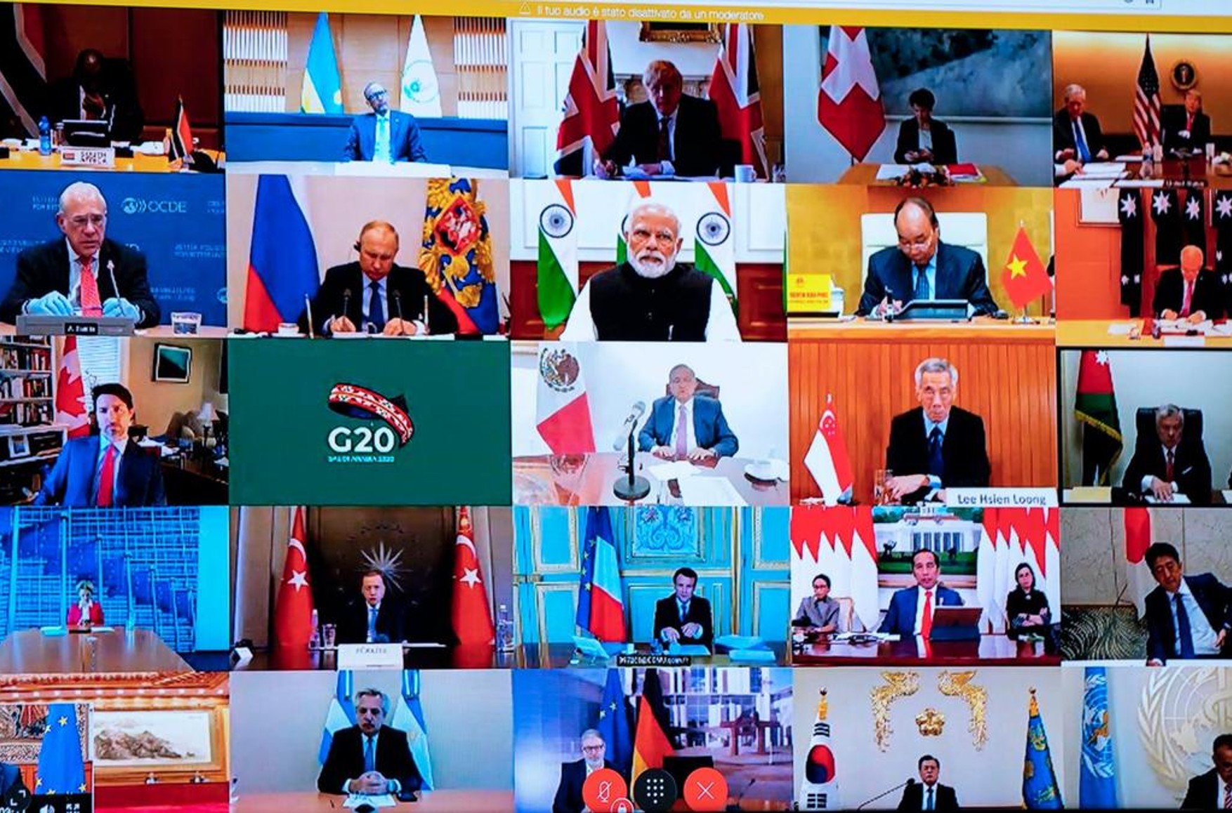 Лідери G20 прийняли декларацію за підсумками саміту
