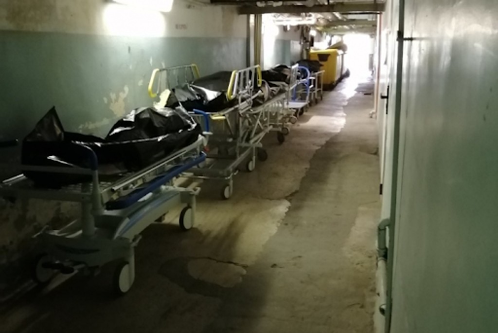 У Самарі проводять перевірку інформації про скупчилися трупах в підвалі обласної лікарні