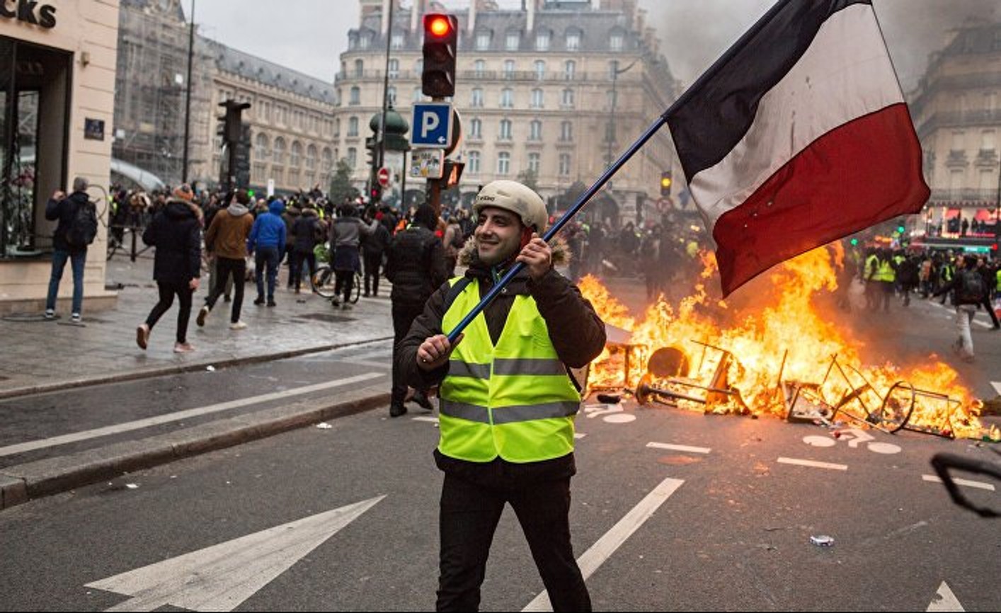 В ході суботніх протестів проти поліцейського насильства у Франції затримали 95 осіб