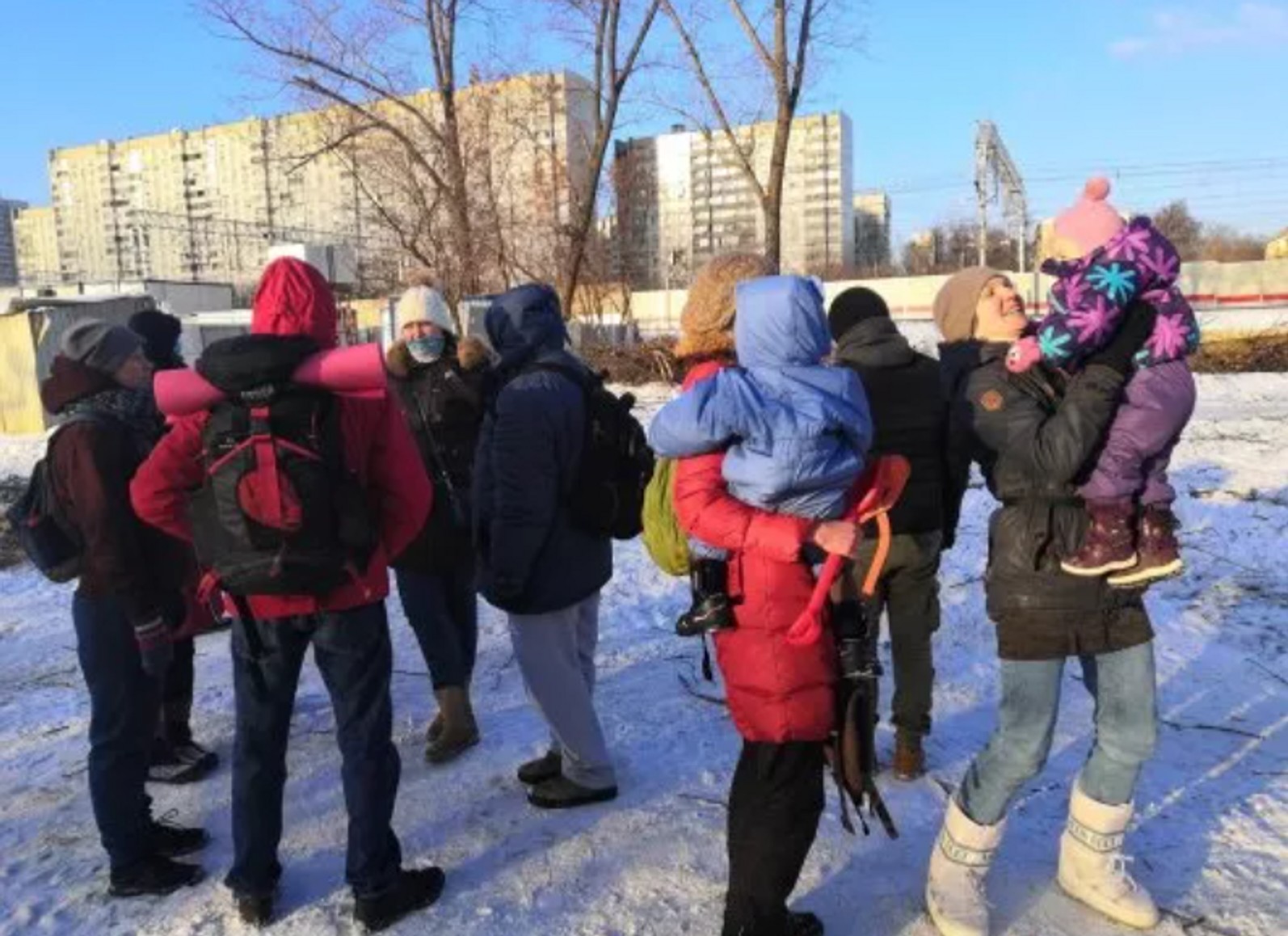У Москві затримали учасників акції проти будівництва дублера Кутузовського проспекту