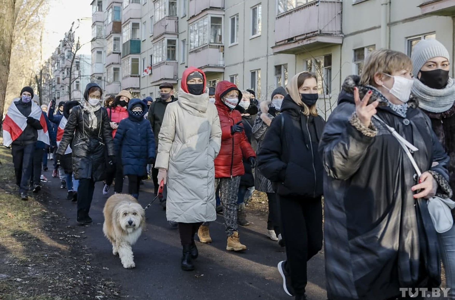 На «Марші волі» в Мінську затримали більше 300 осіб - МВС
