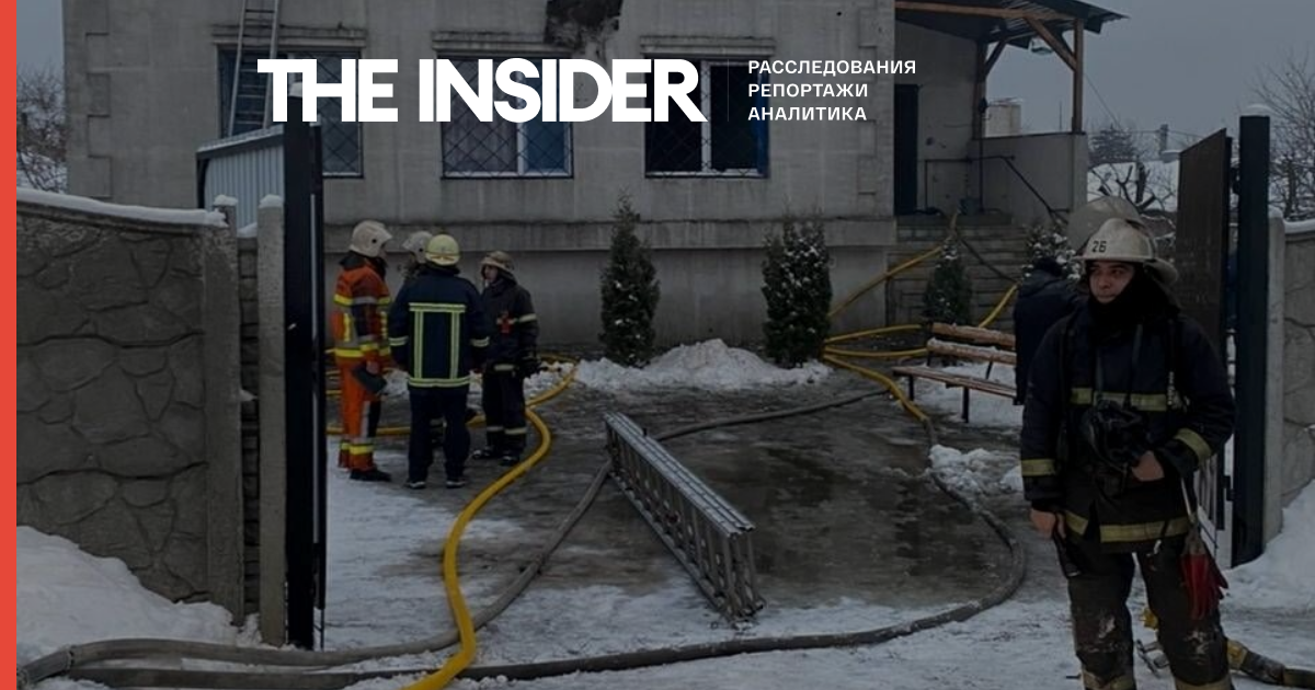 У Харкові 15 людей загинули під час пожежі в будинку для літніх людей, ще 11 постраждали