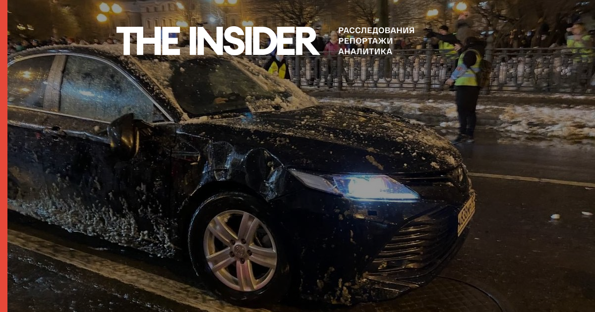 Порушено кримінальну справу через розгрому автомобіля ФСБ на протестної акції в Москві