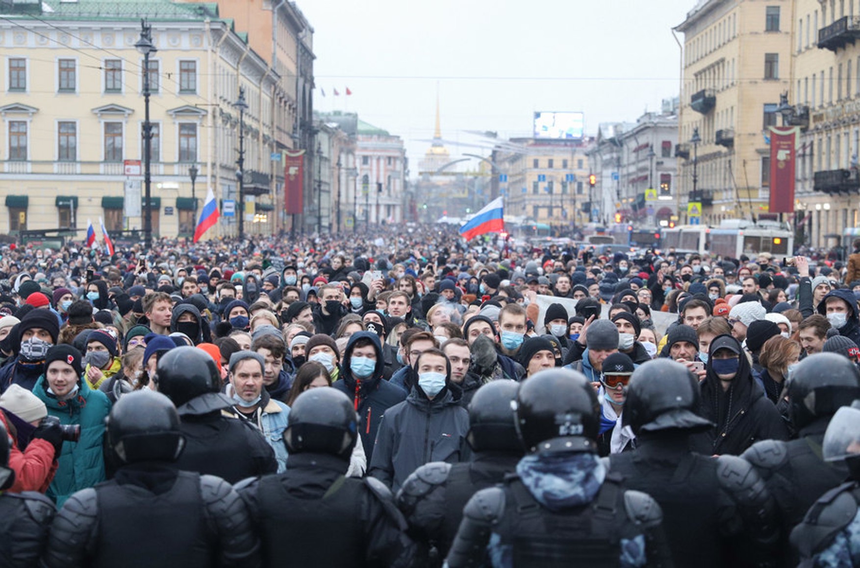 80% росіян чули про акції на підтримку Навального. Більше половини з них відносяться до них або позитивно, або нейтрально
