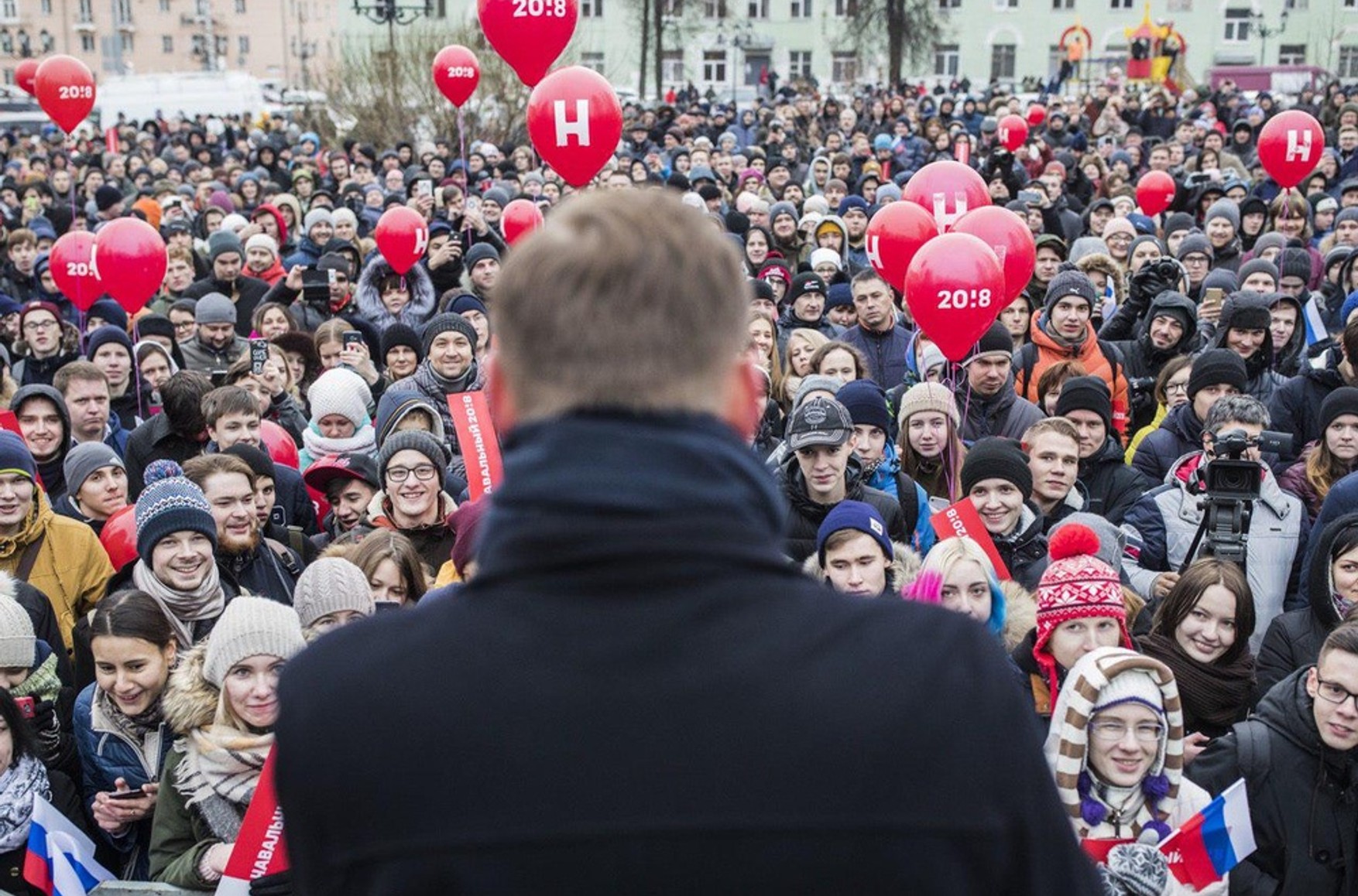 Менше ніж за добу на сайті в підтримку Навального понад 160 тисяч осіб заявили про бажання брати участь у весняних акціях протесту
