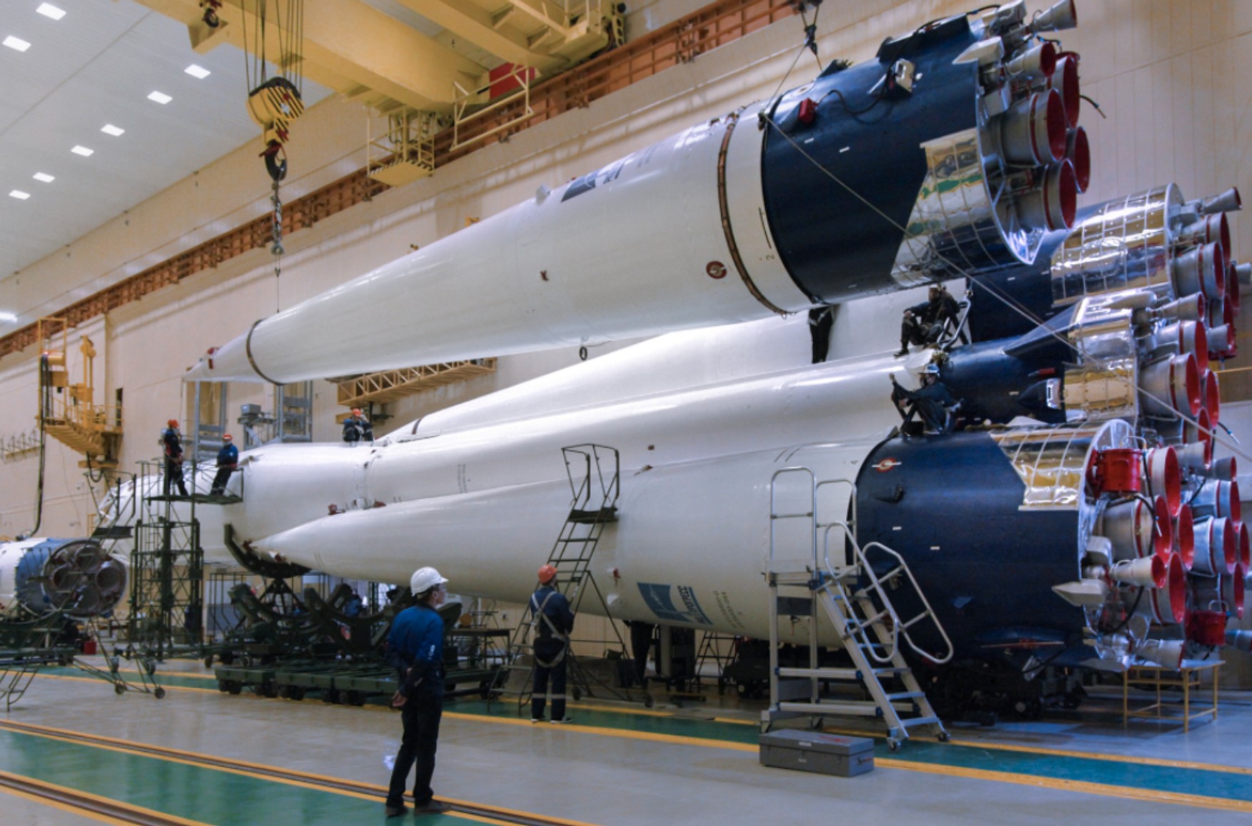 Роскосмос вперше в історії змінив колір шкіри ракети-носія «Союз-2»
