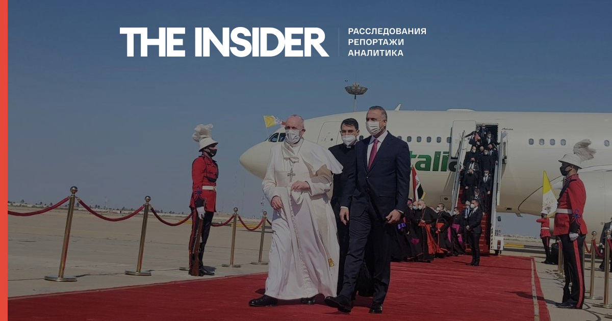 Папа Франциск прилетів з першим в історії католицької церкви візитом до Іраку