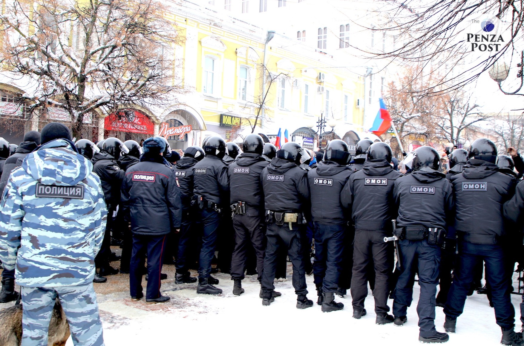 Поліція Пензи подала позов до голови місцевого штабу Навального на 900 тисяч рублів за те, що силовикам довелося працювати на мітингу в вихідний