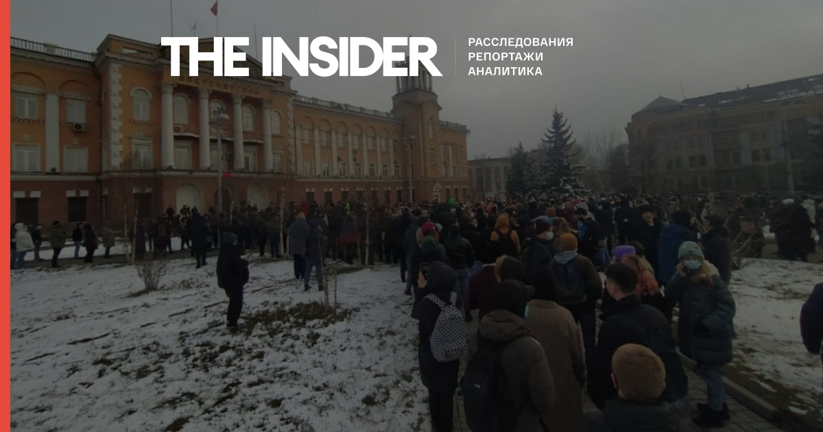 Більше 100 осіб затримано по всій Росії на акціях на підтримку Навального