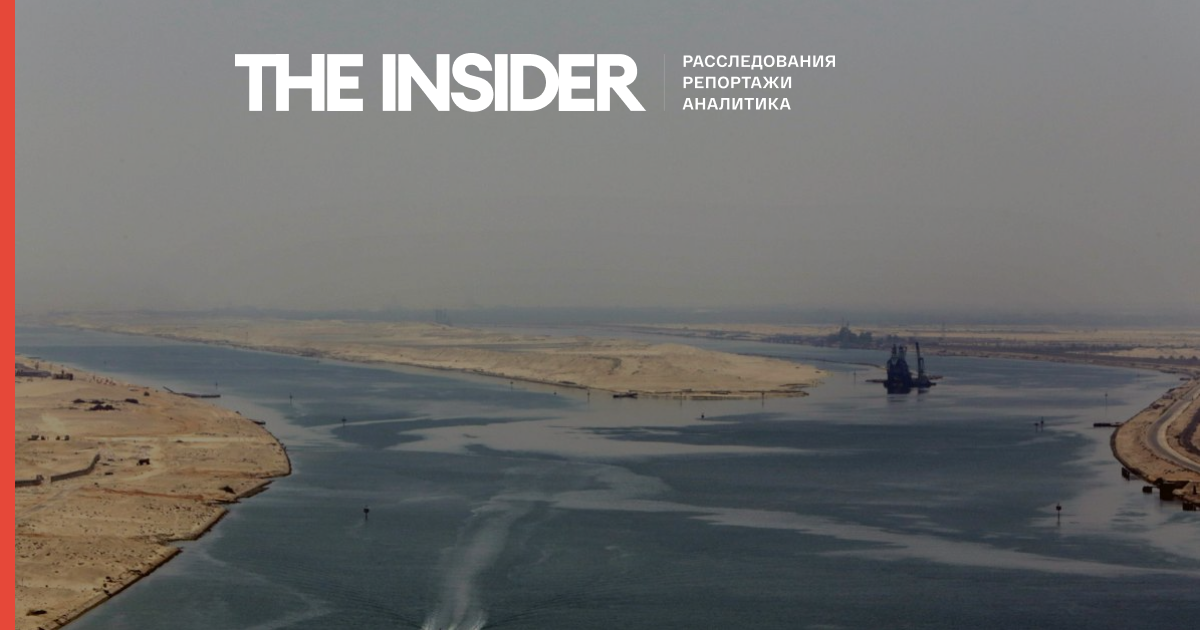 У Суецькому каналі знову стався збій в русі судів через виниклі проблем у танкера