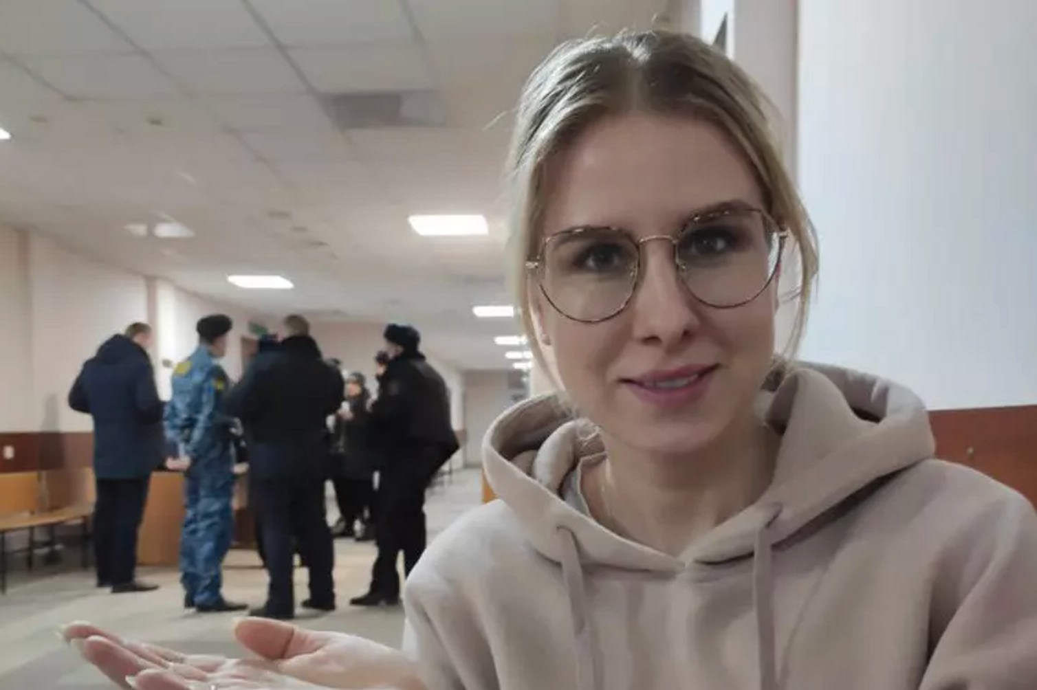 Любов Соболь оштрафували на 300 тисяч рублів за ефір на «Ехо Москви»