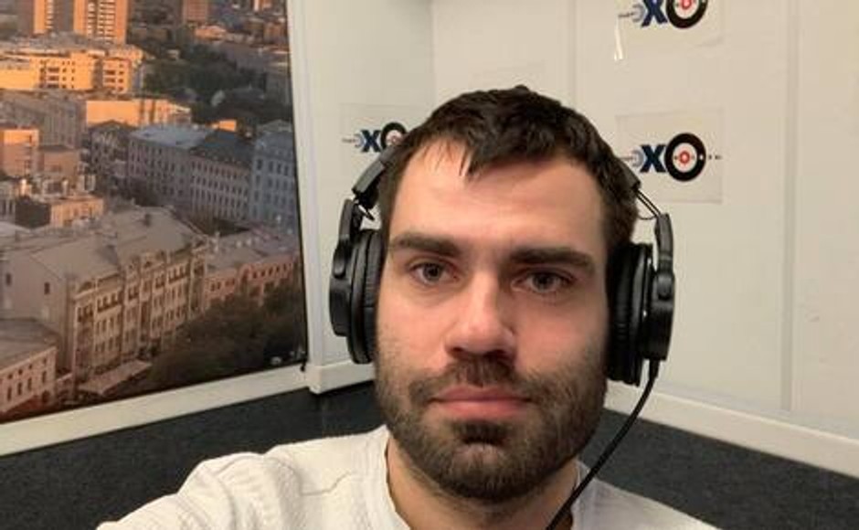Кореспондента «Ехо Москви» Андрія Шашкова викликали в поліцію. Його звинуватили в участі в акції, на якій він працював