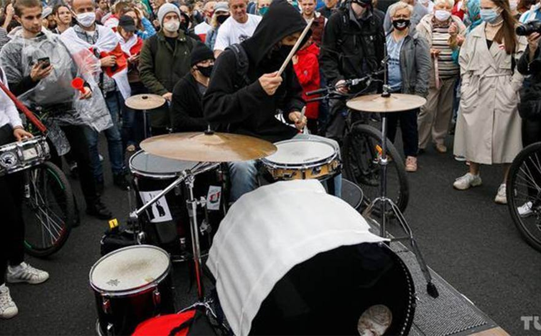У Білорусі барабанщика, який грав на акціях протесту, засудили до шести років колонії