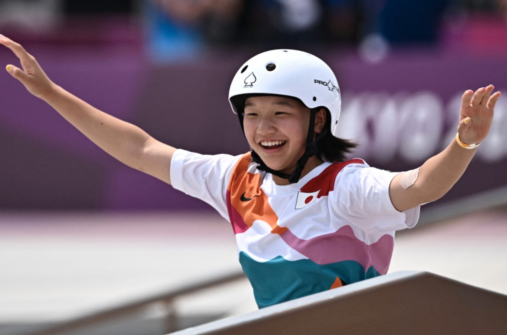 13-річна японка Моміджі Нішія стала першою Олімпійською чемпіонкою зі скейтбордингу