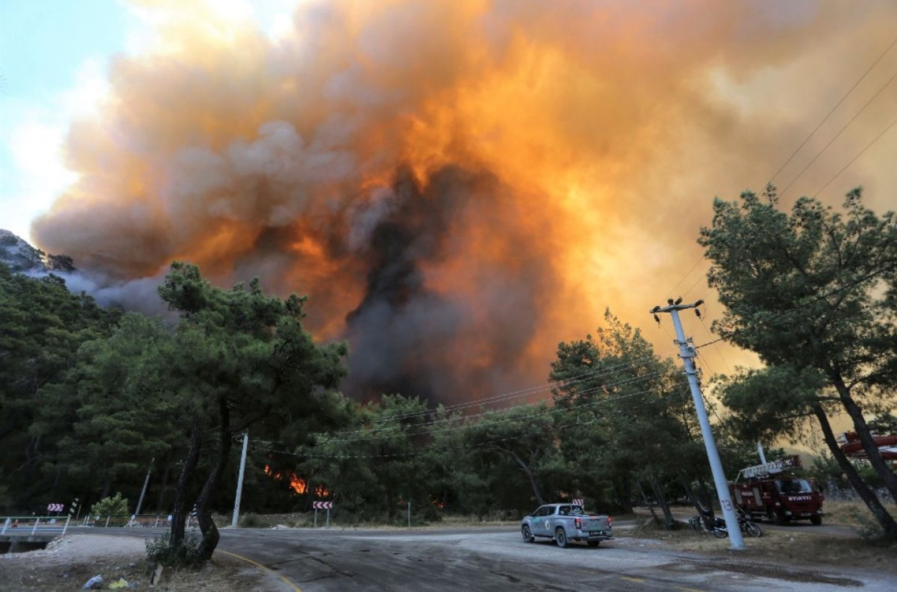 Президент Туреччини Реджеп Ердоган оголосив Анталью і ще кілька турецьких провінцій зонами лиха через лісові пожежі