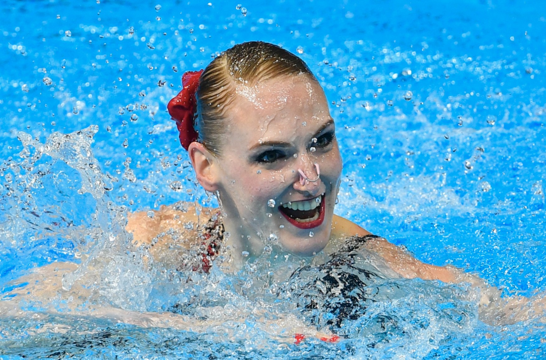 Росіянка Світлана Ромашина стала першою в історії синхронного плавання шестиразовій Олімпійською чемпіонкою