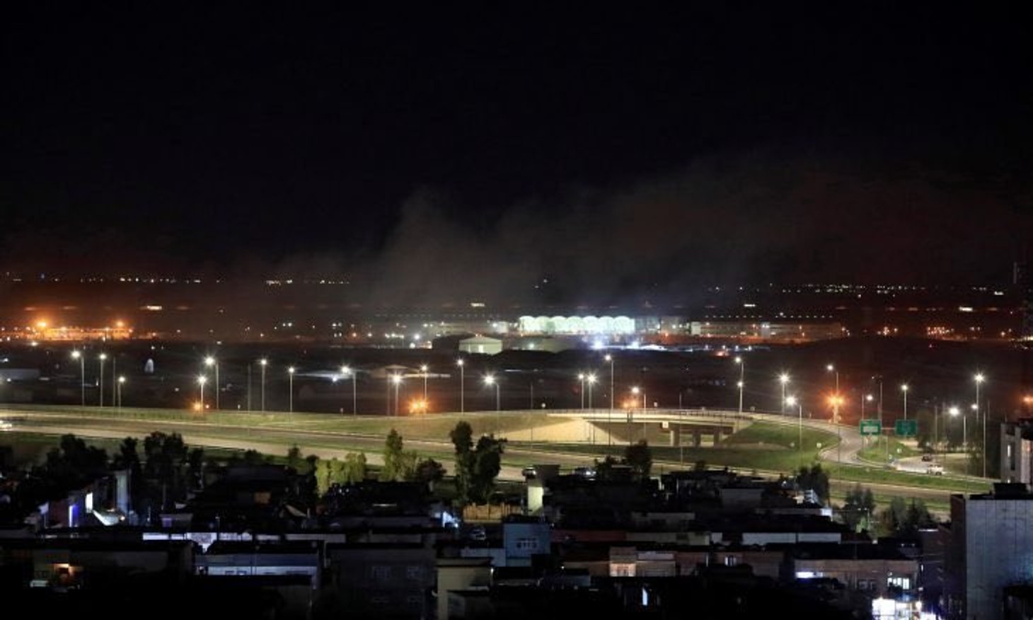 Аеропорт в іракському Ербілі, де дислоковані американські війська, піддався атаці безпілотників