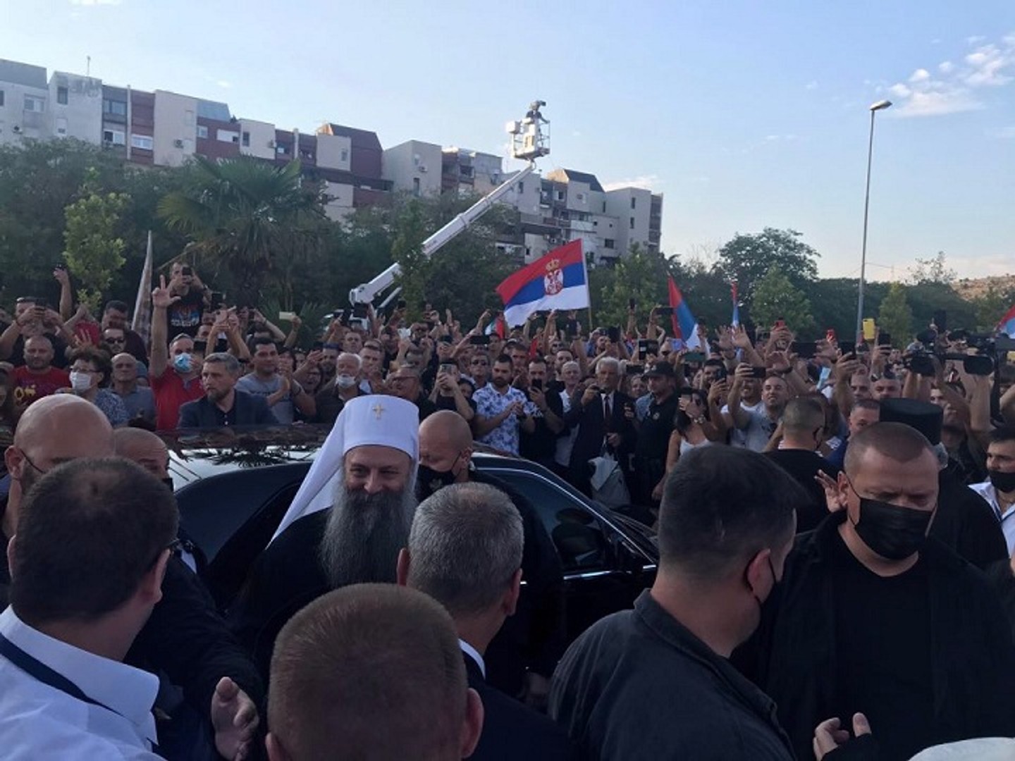 У Чорногорії протестують проти нового митрополита. Націоналісти влаштували безлади