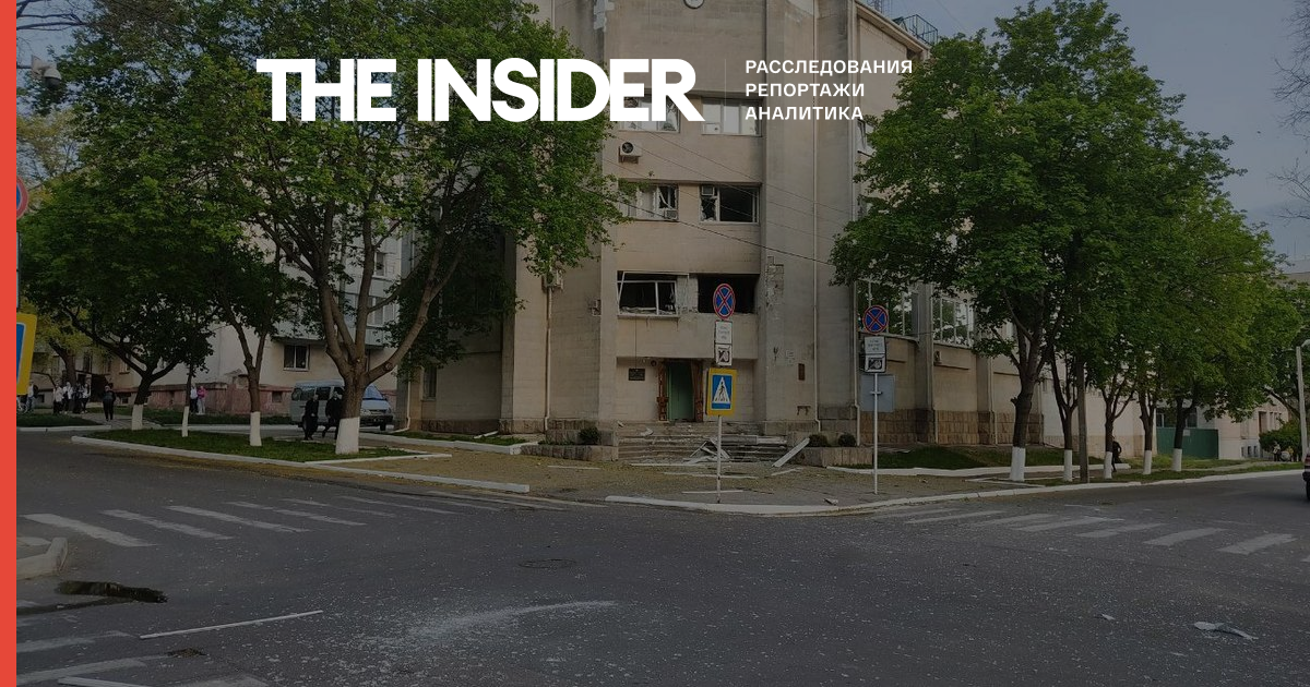 В Тирасполе из гранатомета обстреляли здание министерства госбезопасности — МВД Приднестровья