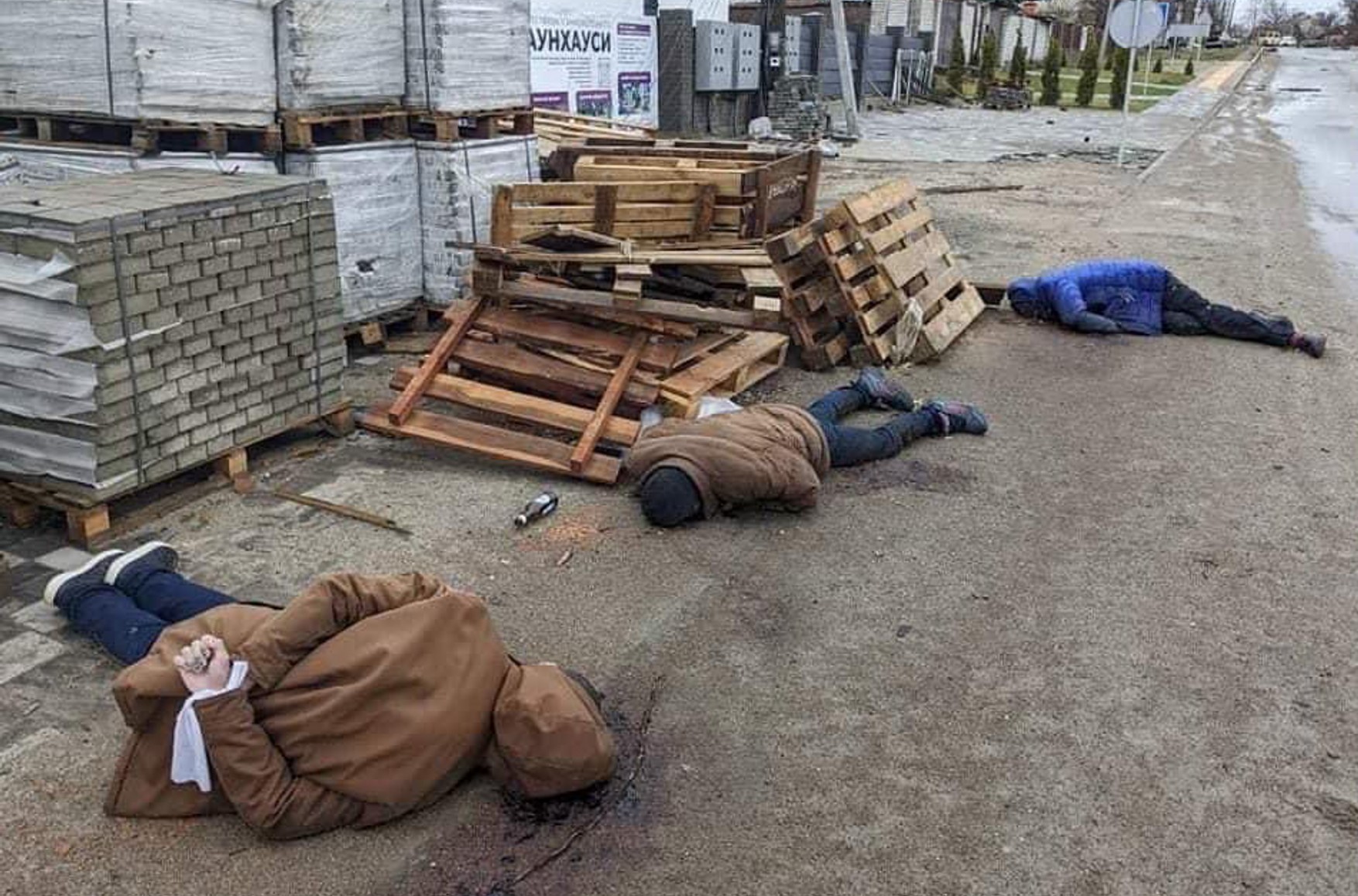 Российские военные расстреляли мирных жителей Бучи — Подоляк