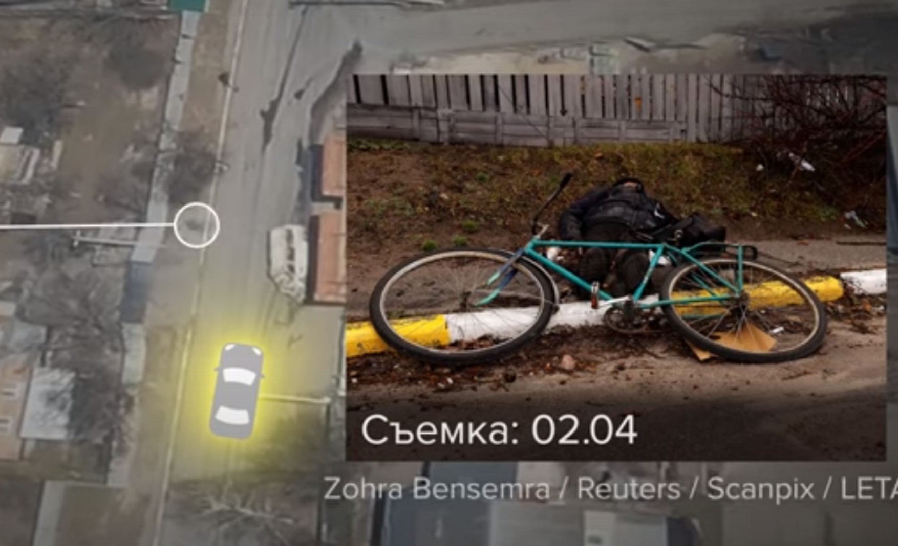 Meduza опубликовала видео, доказывающее, что мирных людей в Буче убивали до того, как из города ушли российские войска