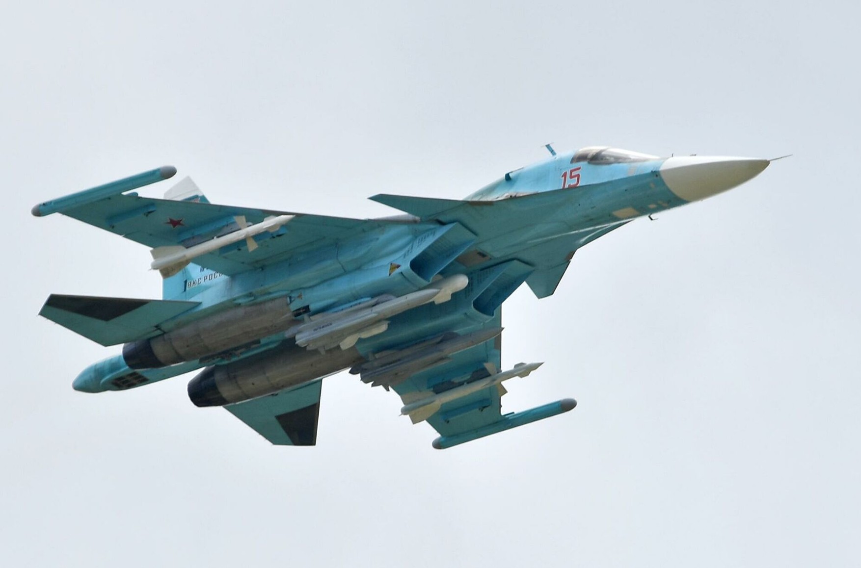 Украинские военные сбили российский истребитель-бомбардировщик СУ-34 на Изюмском направлении — видео 