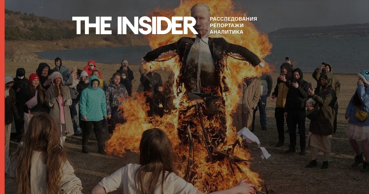 На участницу Pussy Riot завели уголовное дело за акцию в Тбилиси, на которой сожгли чучело Путина и российский флаг