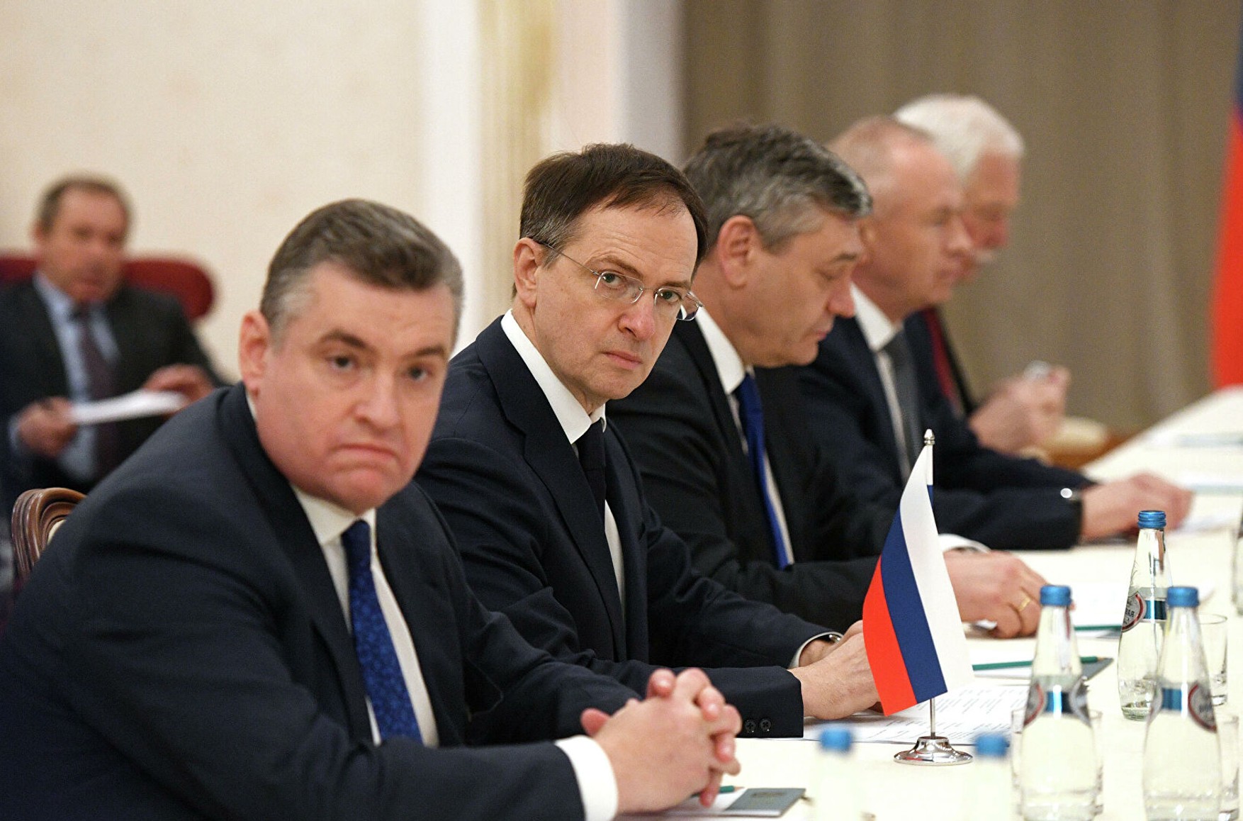 Мединский заявил, что российско-украинские переговоры заморожены по инициативе Украины