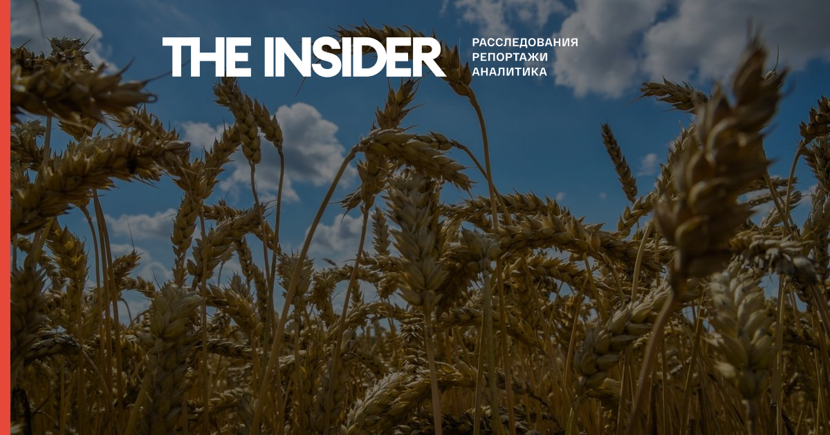 ГУР: Россия вывозит похищенное в Украине зерно в Сирию