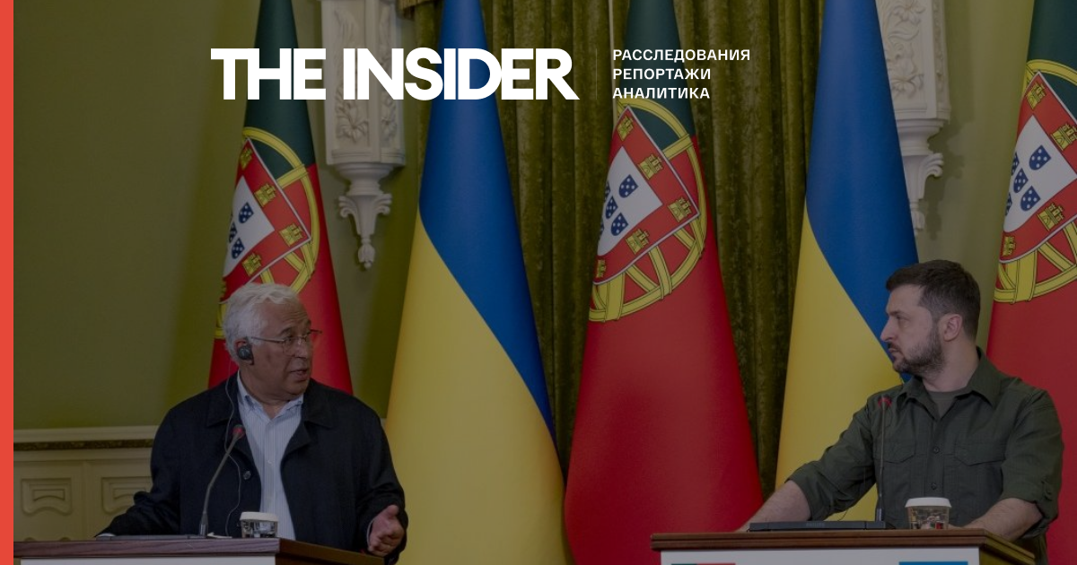 Португалия выделит Украине €250 млн финансовой поддержки. Премьер-министр Португалии Антониу Кошта подписал документ во время визита в Киев