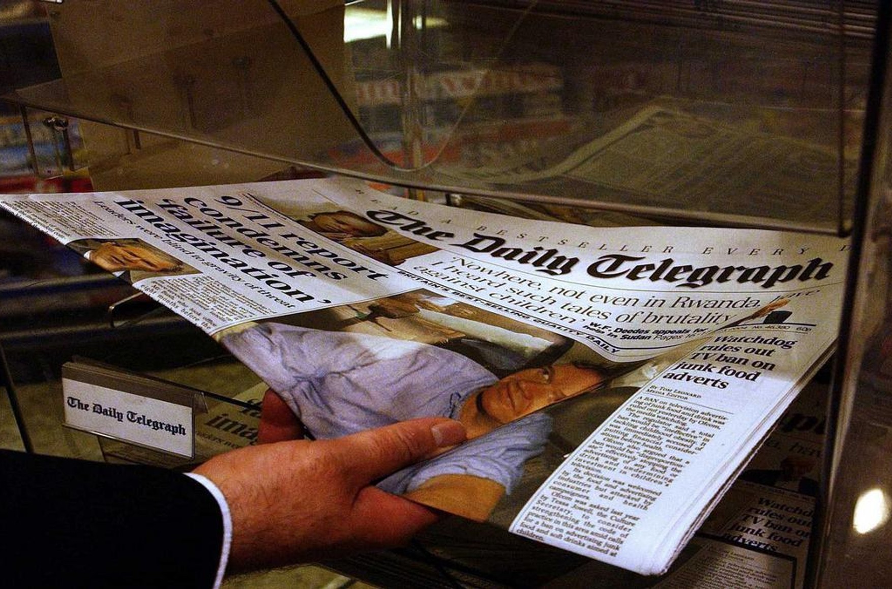 Роскомнадзор заблокировал сайт британской газеты The Daily Telegraph